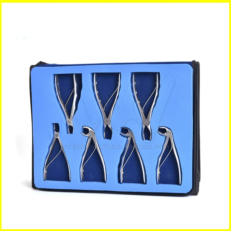 Children s tooth forceps set Stainless Steel Extraction Pliers Set dental tools dentist tools