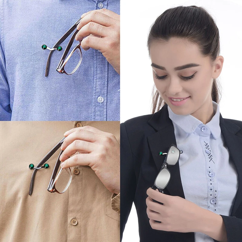 2 шт. Магнитные очки солнцезащитные зажим для наушников держатель ключей