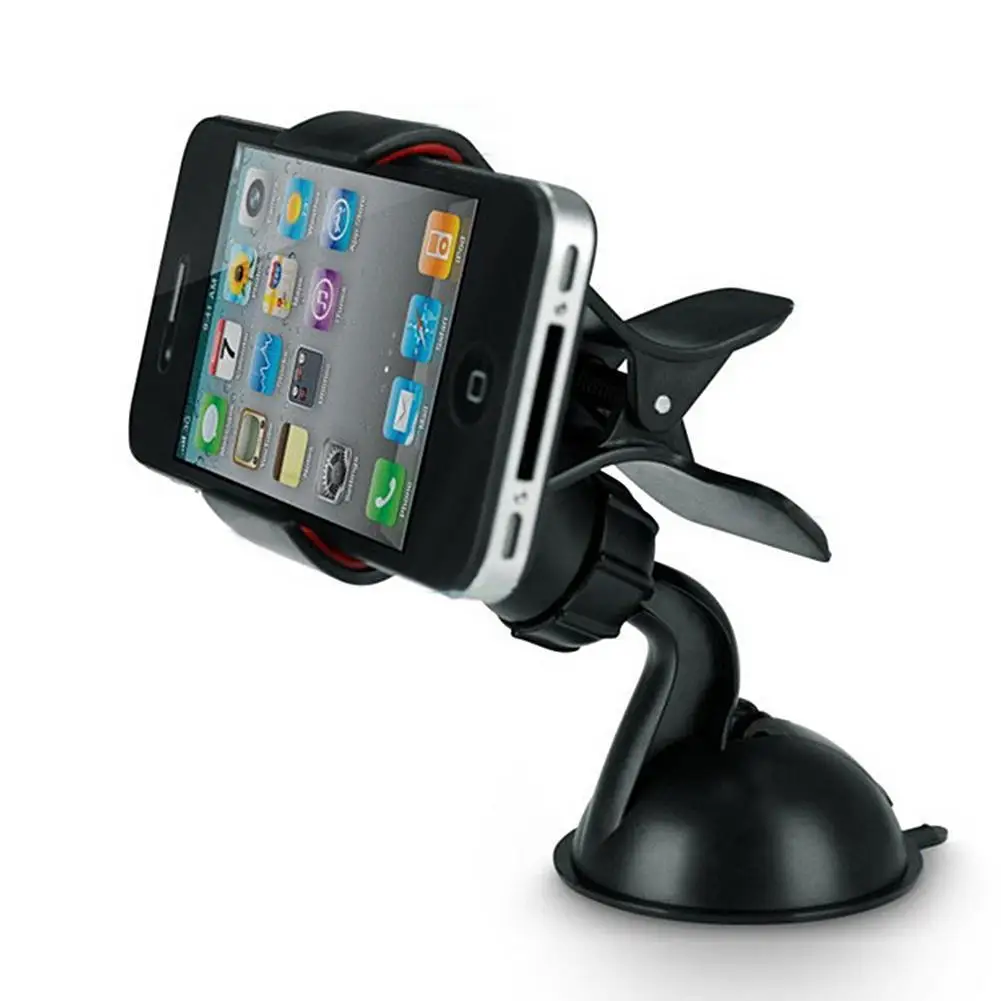 

Universal 360 Degrees Rotation Car Mobile Phone GPS Sucker Holder Clip Stand