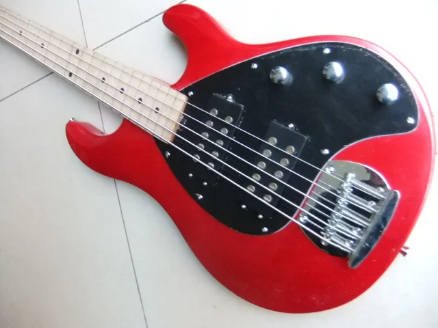 Бесплатная доставка новинка 5 струн электрический бас Musicman высшего качества в Matel