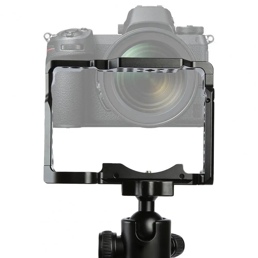 

Filmmaking Rig Stabilizer Full Covering Precision CNC Maching Black Camera Video Rig with 1/4 Threaded Holes for Nikon Z6/Z7