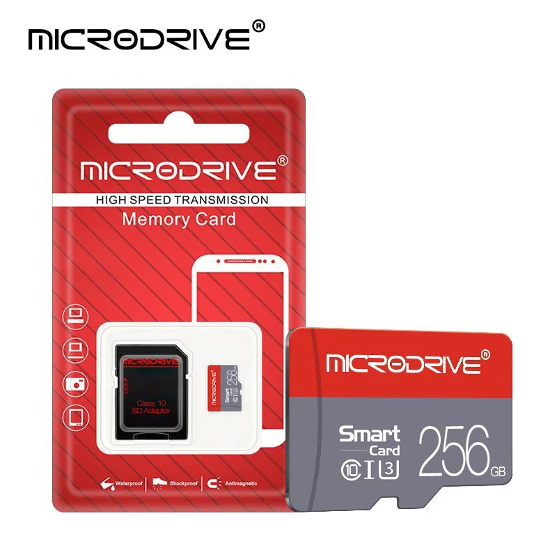 256GB Class 10 Карта Micro SD Transflash, 32 ГБ, 16 ГБ, 64 ГБ, 128 ГБ, флешка, UHS-1, 8 ГБ, класс 10, TF карта, карта памяти, флэш-память, Microsd, sdhc - Емкость: 256GB Class 10