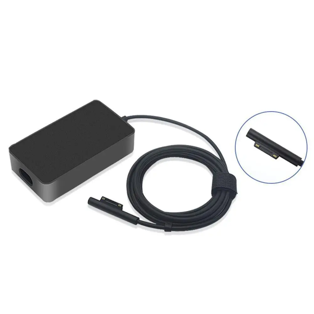 Carga de Energia 65w para Microsoft Book 4 5 7 Portátil – Tablet Carregador Adaptador Livro Rápido 6 G6u5 15v 4a Pro 3