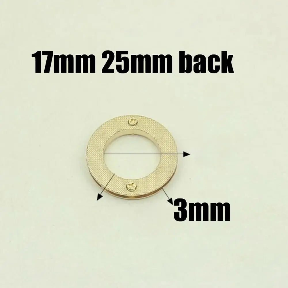 

REGELIN 5pcs 10-25mm Split Ring Rabbit Metal Buckle Bag Buckles Split Rings Unisex Keyring Keyfob Accessories DIY