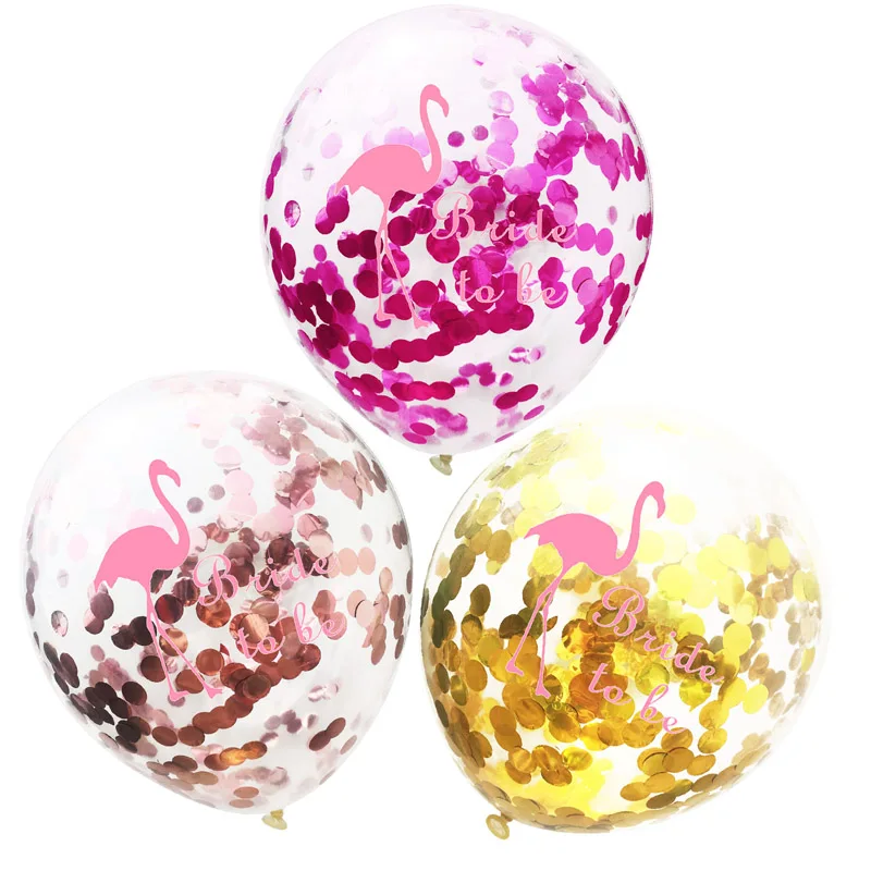 1 шт. латексные круглые Гавайские шары с конфетти|Украшения своими руками для