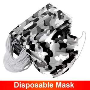 Маска одноразовая трехслойная, 100, из нетканого материала, 1050маска для лица с изображением рта шт.