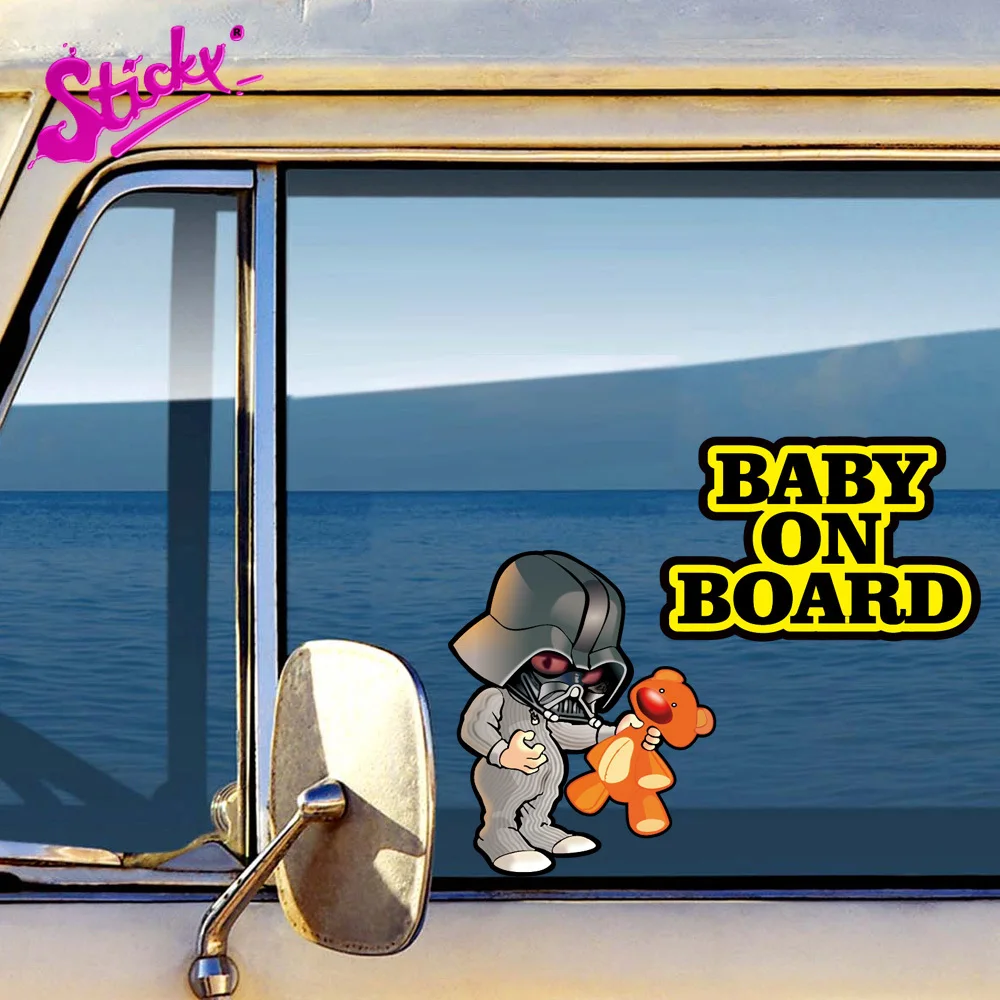 

Baby On Board Warning Plaques & Signs Car Sticker Decal Decor Cover Scratches Waterproof Sunscreen Window Wall Trunk Guitar