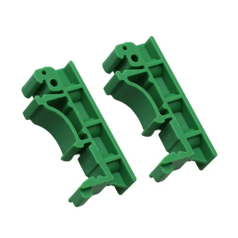 

5 Sets DRG-01 PCB DIN 35 Rail Mounting Bracket Adapter Circuit Board Bracket Fixing Frame Connector With Screws