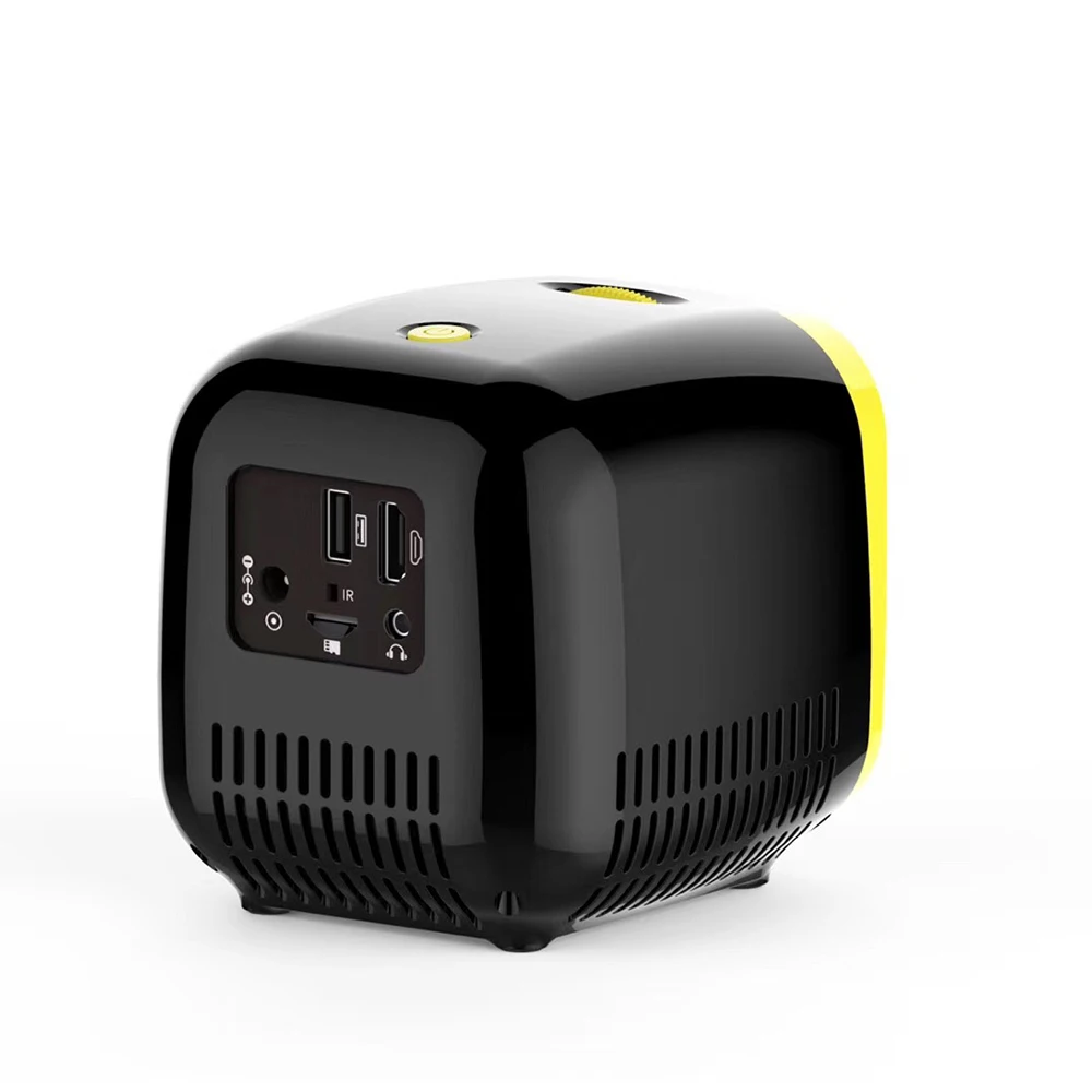 L1 мини-проектор Поддержка полный HD1080P Портативный 1000 люмен проектор для