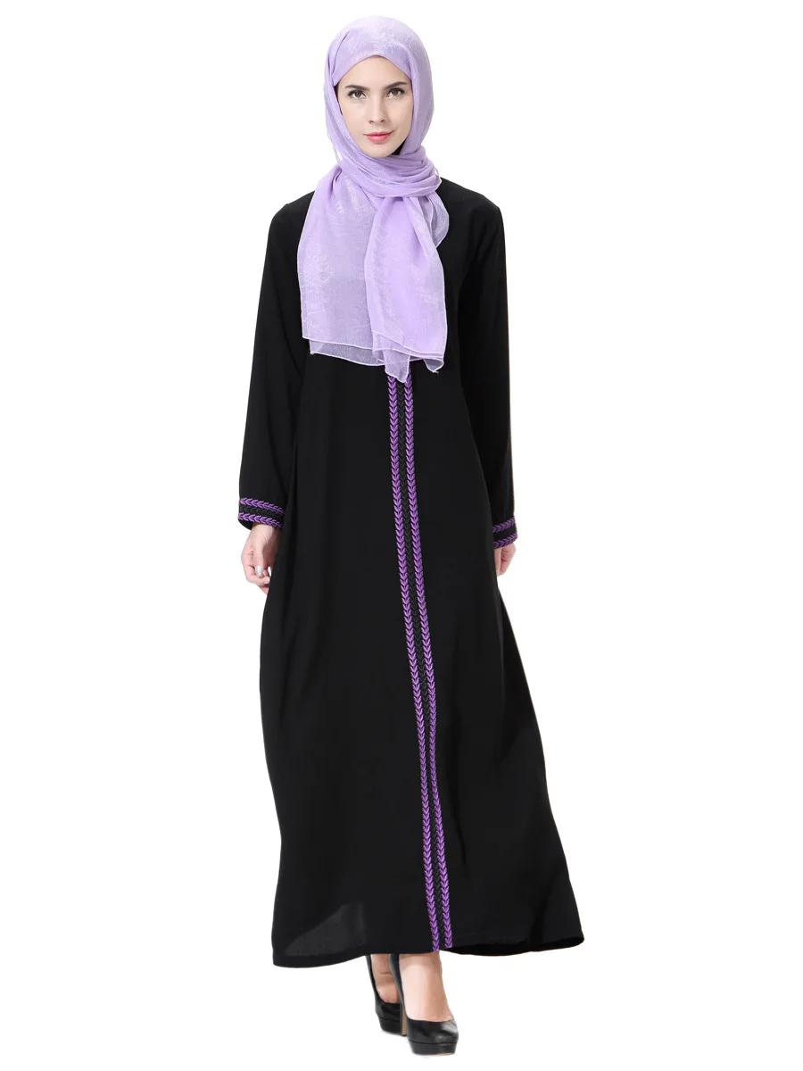 

Famous Ethnic Clothing Muslim Dress Robes Dubai Arab Middle Eastern Ladies Robes Hui Women's Clothing