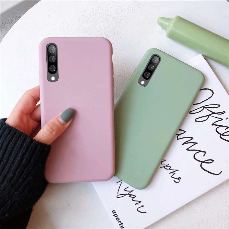 Чехол для Samsung A20 A30 A10 A40 A50 A70 Note 10 Plus 9 8 A6 A7 J4 J6 2018 S9 S8 S10 | Мобильные телефоны и