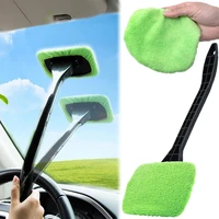 1pcs car cleaner brush microfiber window body brush car detailing cleaning tool with long handle car glass washing accessories