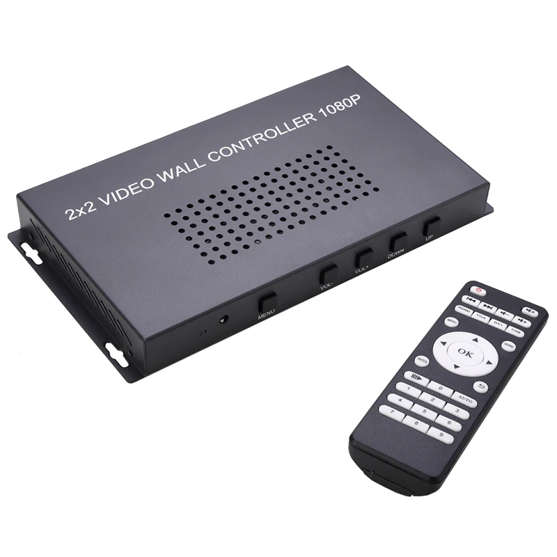 

TV Wall Controller NK-BT44 HDMI-compatible 2x2 Splicer 2x2 TV Wall Controller 2x2 Video Wall Controller