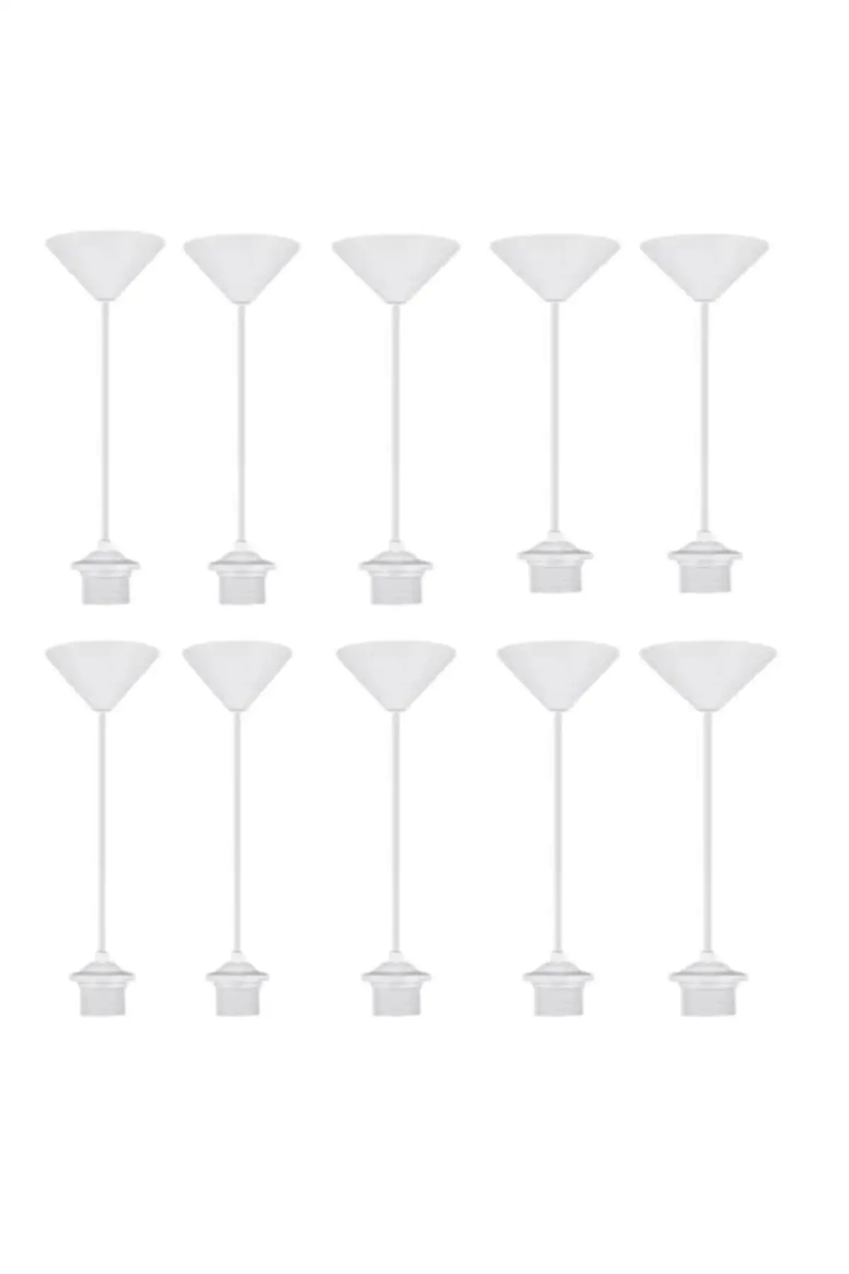 

Kablolo Pendant Lamp Chandelier E27 Led Lamp Holder Supplies 10 PCs