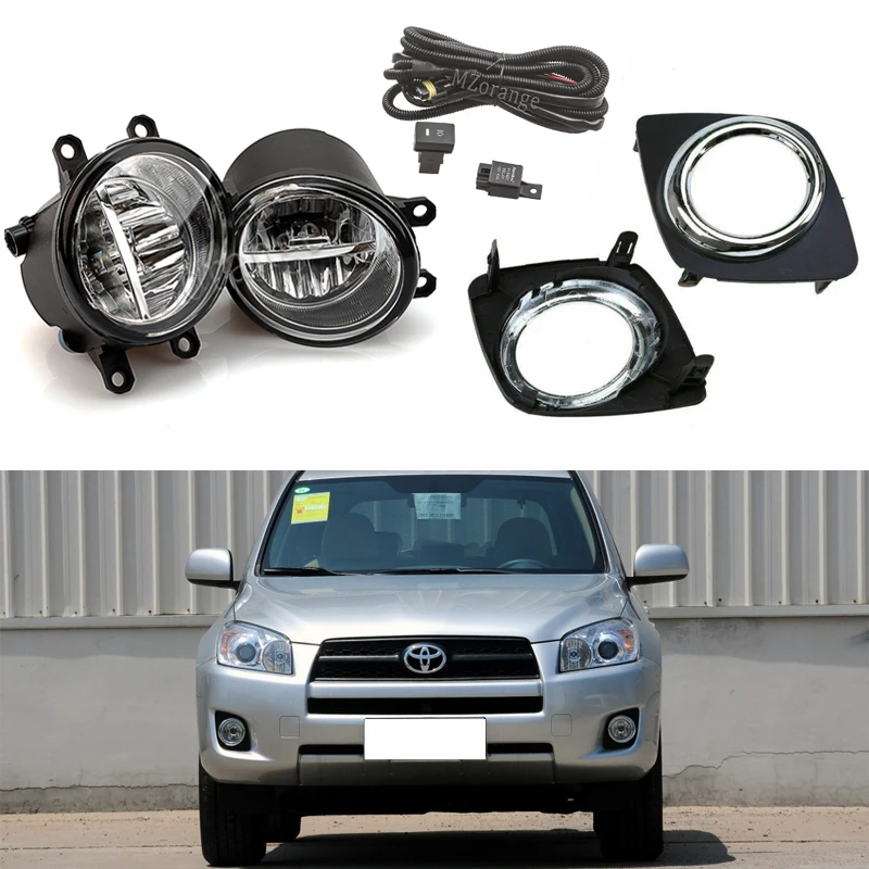 Для Toyota RAV4 для Previa RAV 4 2009-2012 туман светильник s галогенные светодиодный головной