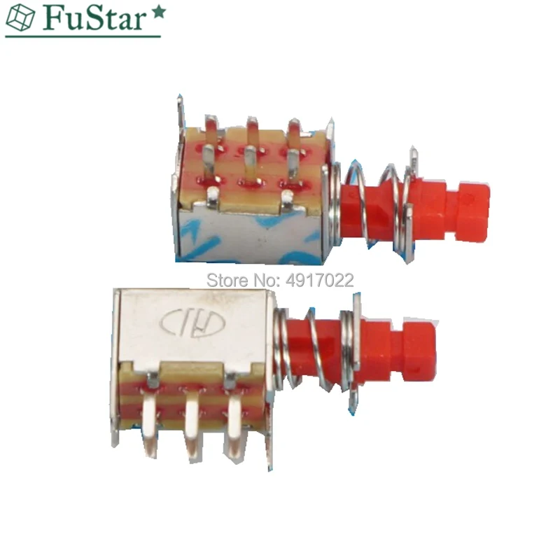 10 шт. самоблокирующийся кнопочный переключатель A03 | Обустройство дома