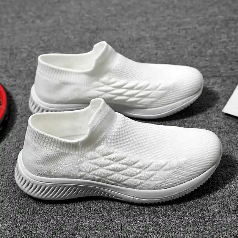 

Mens Trainers Man Casual Shoes Sneakers 2021 Shoes for Men Brands Men's Sneakers Spring Loafers Men Light White Dropshipping