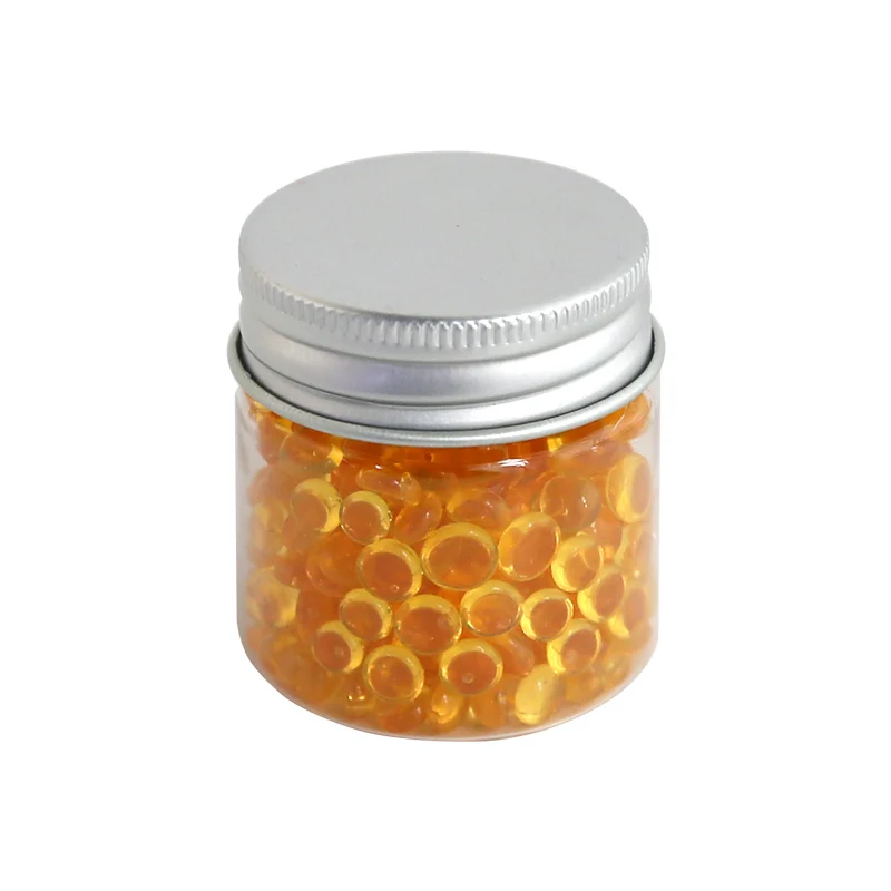 Резиновые частицы прозрачная краска восковые Янтарное золото Воск для печати