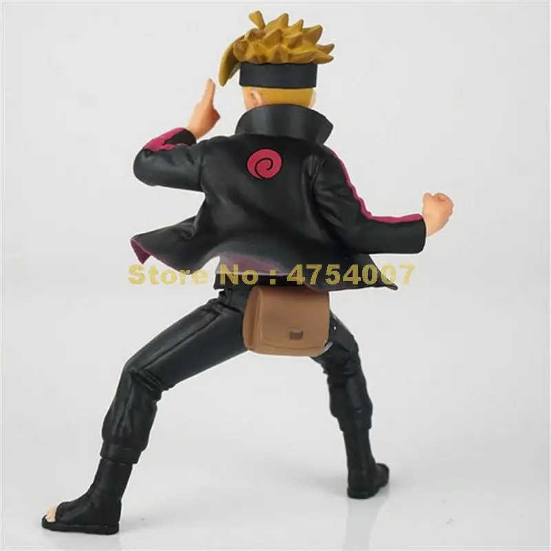 Экшн фигурка Наруто удзумаки Хокаге отец и сын ПВХ Коллекционная модель игрушка