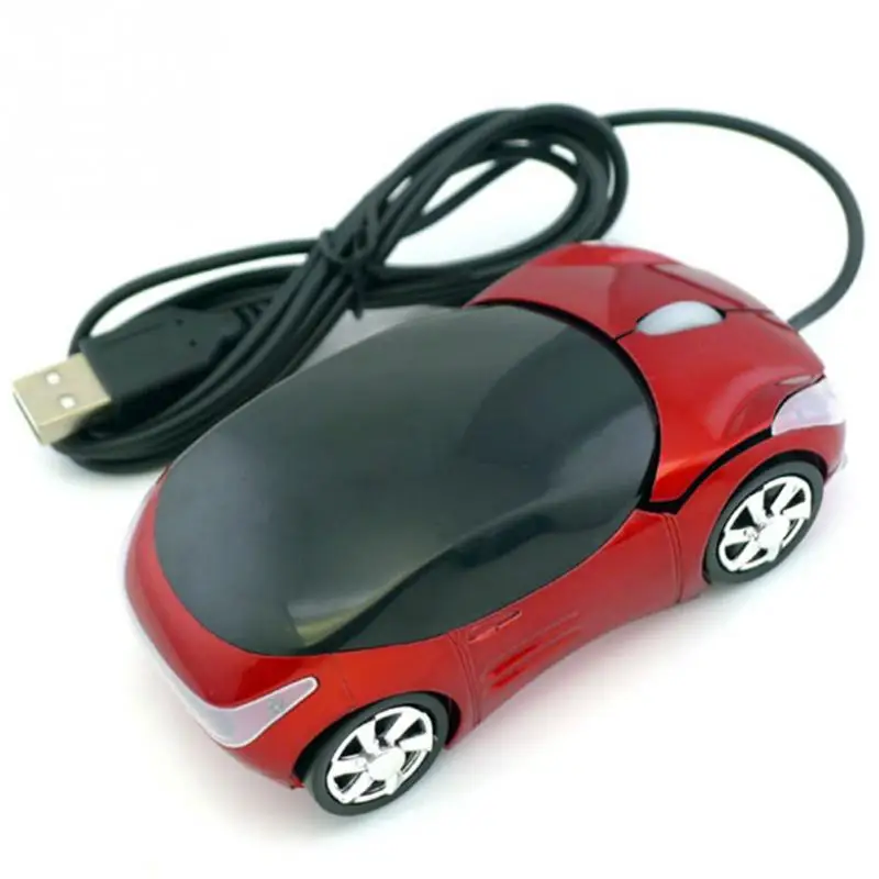 1600 dpi форма мини-автомобиля USB оптическая проводная мышь инновационная 2 Фары мышь для настольного компьютера ноутбука мыши Совершенно новая