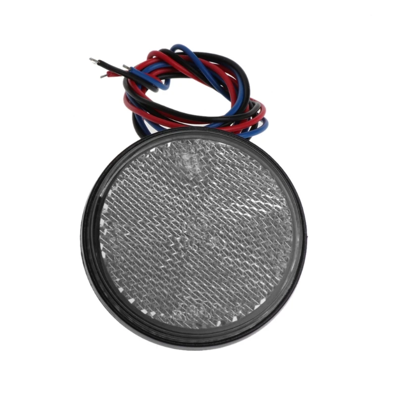 Универсальный автомобильный мотоциклетный круглый 24 светодиодный фонарь