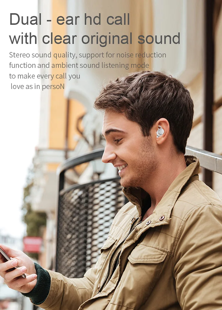 Tws наушники Bluetooth стерео беспроводные наушники Спортивная гарнитура с микрофоном Bluetooth наушники для xiaomi redmi наушники