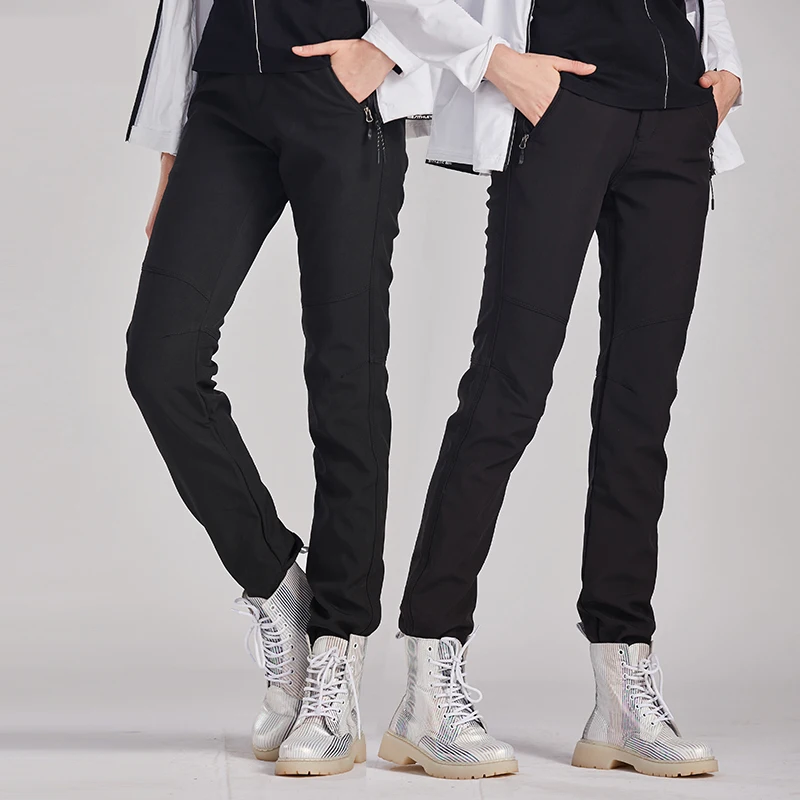 Зимние походные брюки женские флисовые наружные мужские для рыбалки