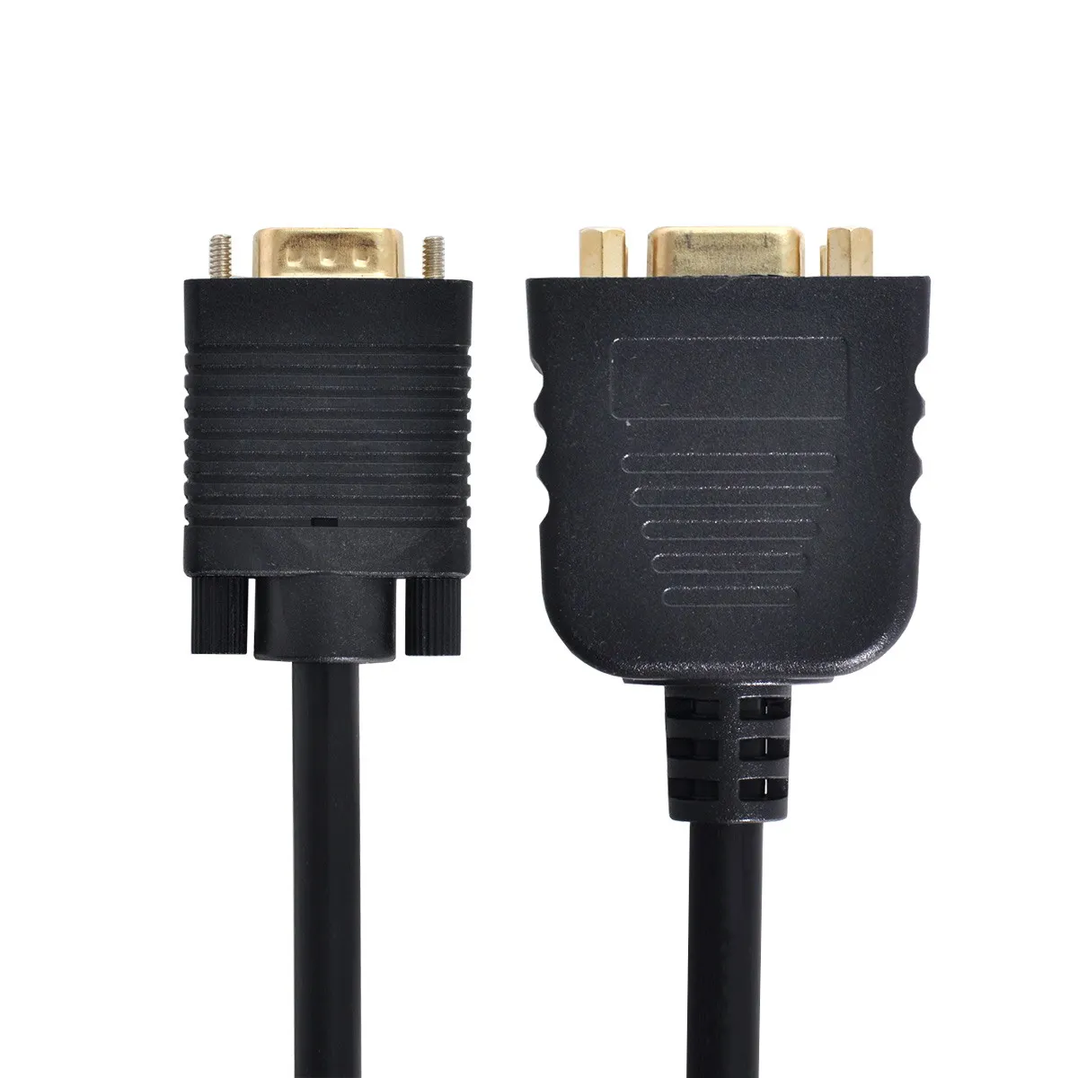 Удлинительный кабель разветвитель с RGB VGA SVGA Male на 2 HD 15 Female|rgb vga|extension cable2 vga |