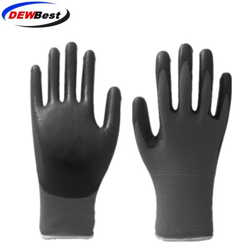 DEWBest рабочие перчатки из искусственной кожи рабочие перчатки guantes trabajo пройти Стандарт EN388 3121