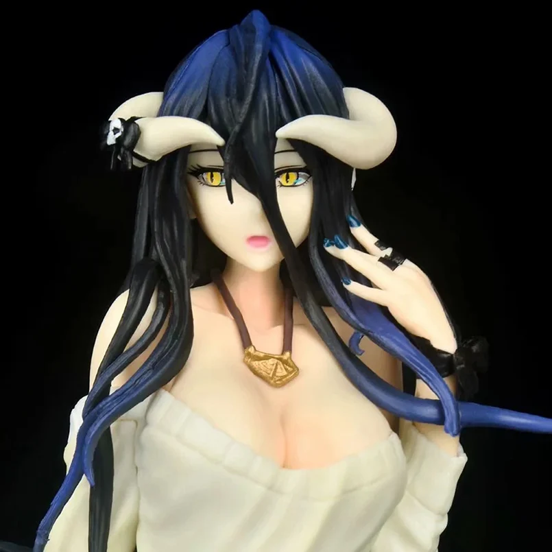 anime figure overlord albedo pvc action figure albedo private server 16 figure collectible model toys kid gift free global shipping