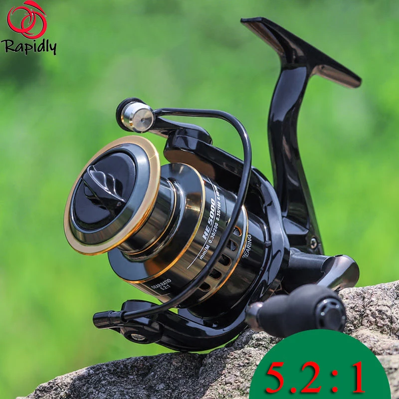

12 Axis Saltwater Reel Fishing Marine Sport All Metal Carp Coil for Winter Rods 5.2:1 Accessory Perch Full Body Surf Trout Ice
