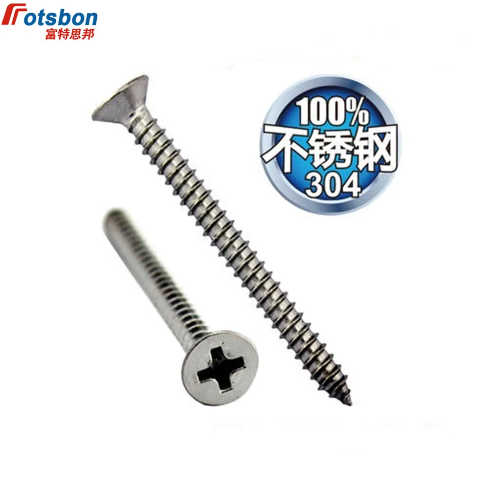 M6 крестообразные утопленные винты с плоской головкой потайные Саморезы Из