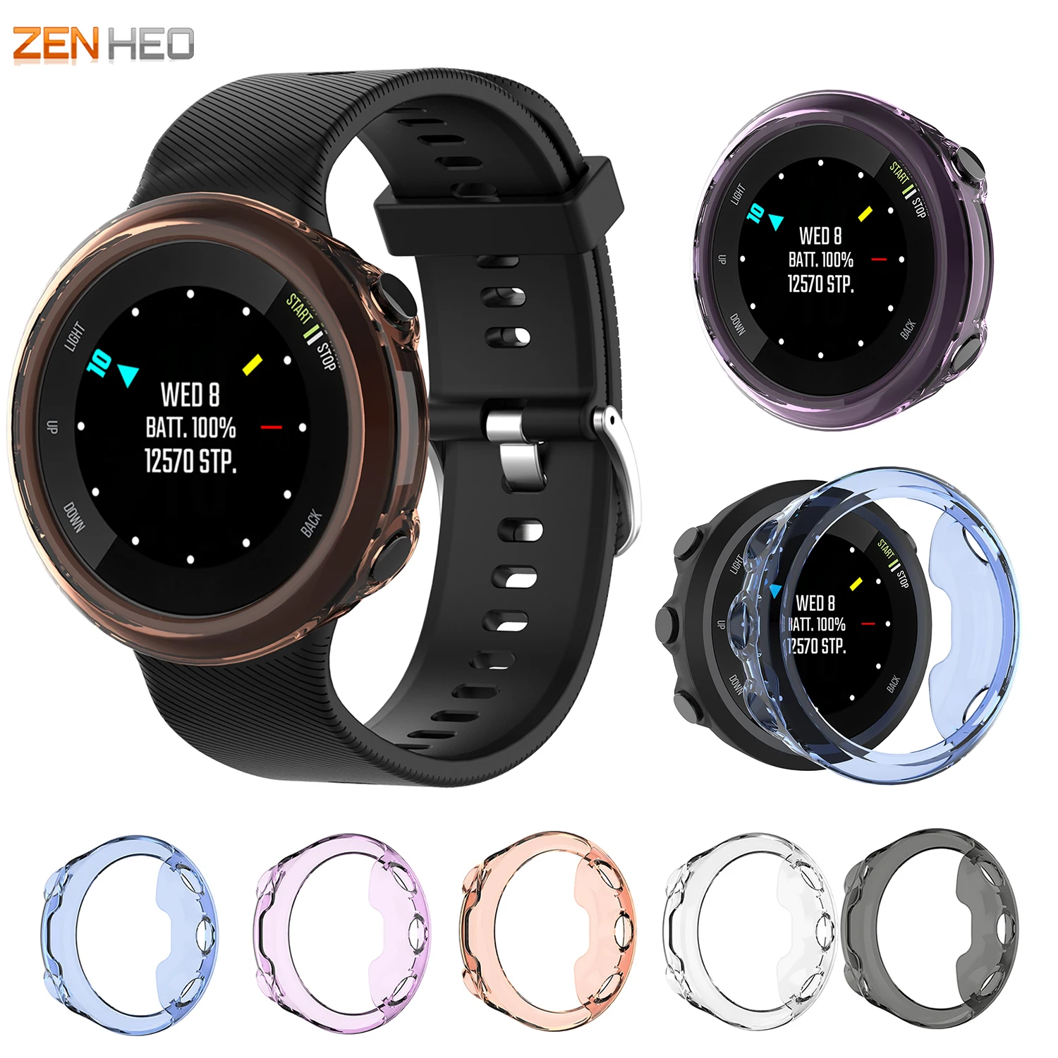 Защитный чехол из ТПУ для смарт-часов Garmin Forerunner 45 45S | Электроника