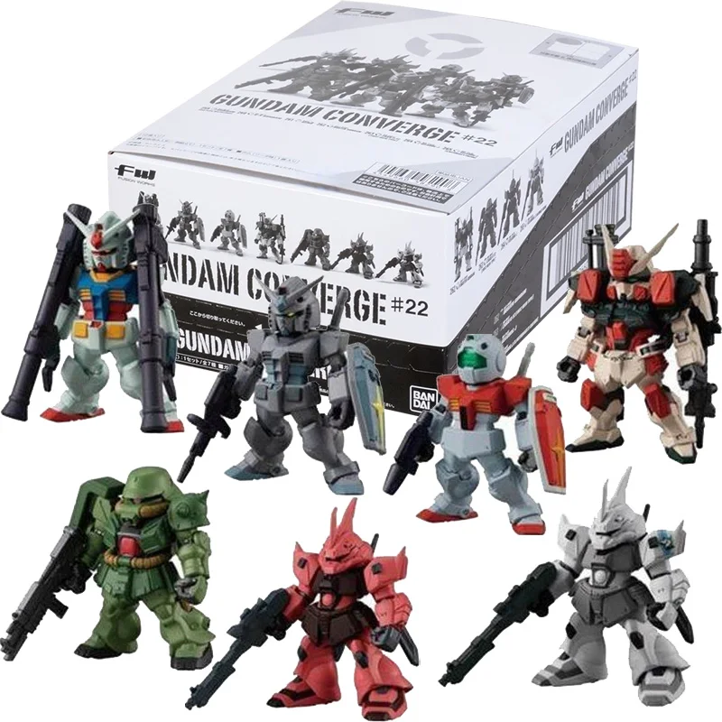 Anime Figure Fw Converge 22 Rx-78-2 Collection Gunpla Anime Action Figure Toys For Children