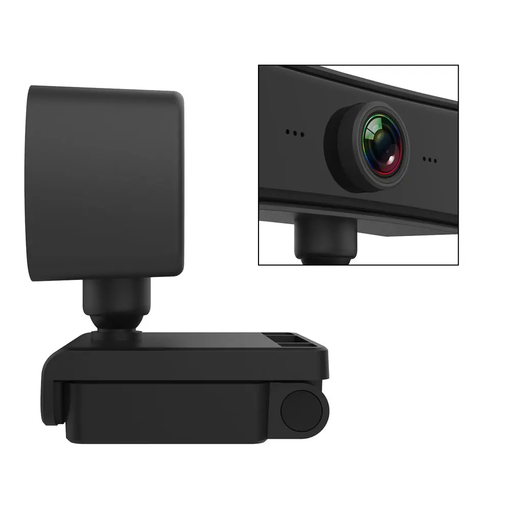 

HD 1080P Webcam Mini Computer PC WebCamera with Microphone Rotatable Cameras for Live Broadcast Video Calling Conference Work