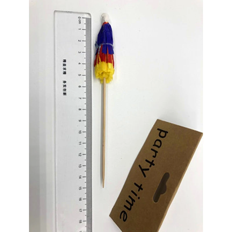 20шт трехцветный бумажный зонт в китайском стиле украшение для торта фруктов