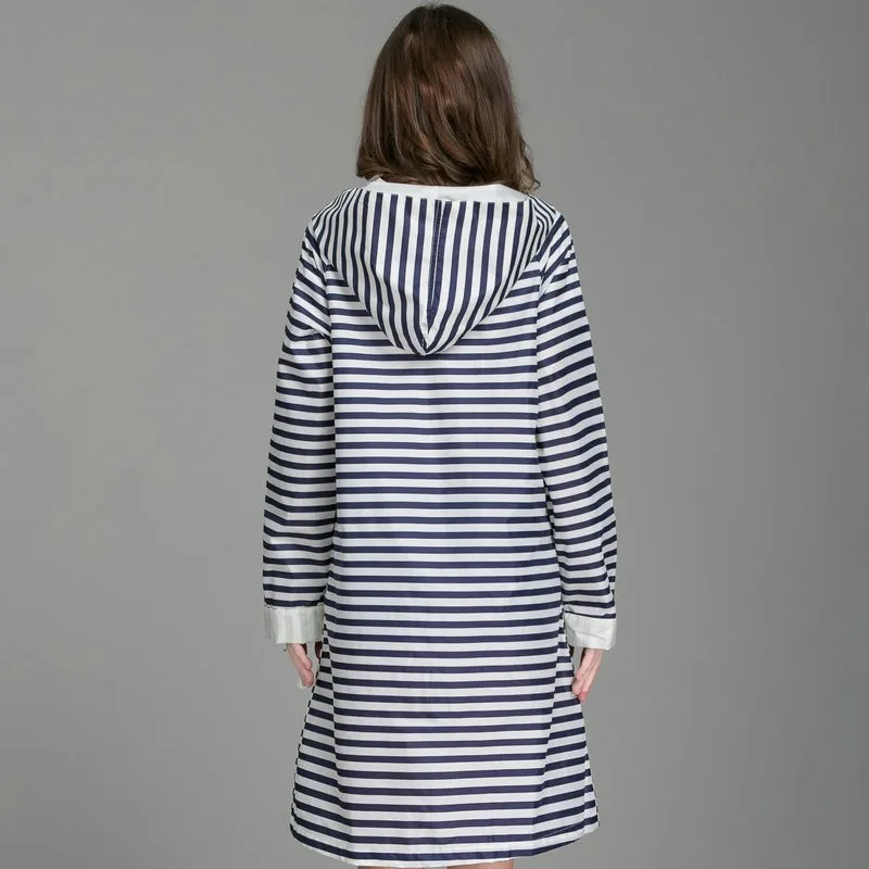 Длинный женский тонкий уличный дождевик для взрослых водонепроницаемый пончо