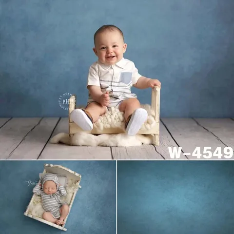 Синий; Плотная текстура фон для фотосъемки с изображением абстрактных Однотонная одежда новорожденных Baby Shower фон для фотосъемки на день рождения студийных портретов опора