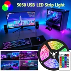 Светодиодная ленсветильник с USB, 1510 м, 5 В, для подсветки телевизора