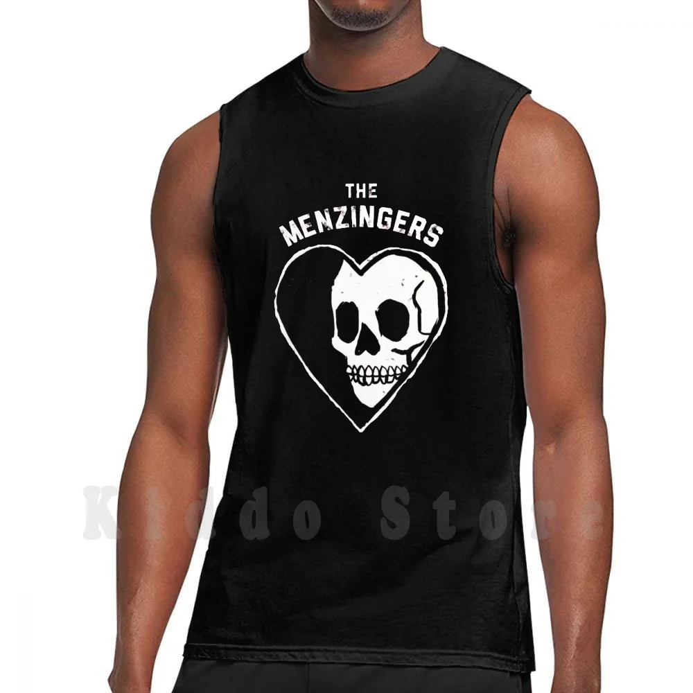 

Best Selling-The Menzingers tank tops vest 100% Cotton Best Selling The Menzingers Lakuan Band Tool Judas Priest The Black