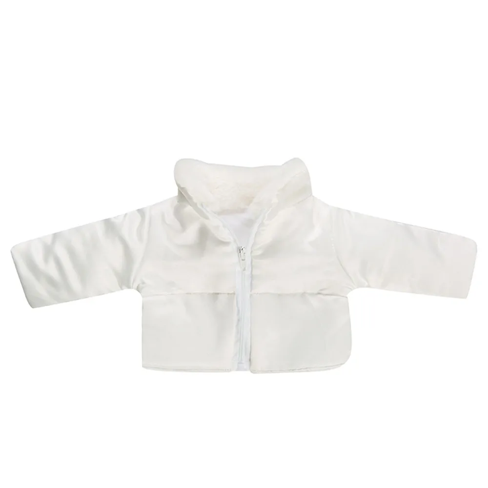 Высококачественная Кукла Реборн милая одежда пуховик для американской куклы 18