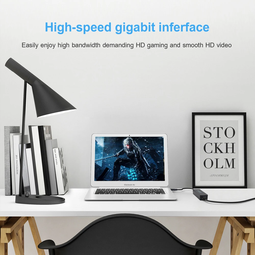 100 Мбит/с USB 2 0 проводной к Rj45 Lan Ethernet адаптер сетевая карта для ПК Windows 10 MAC ноутбука