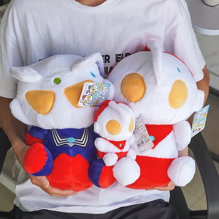 Японская Игрушка Ultraman, милая M78 Ultraman Zero Doll, плюшевая мягкая подушка, плюшевая игрушка Ultraman, мягкая игрушка, детские подарки на Рождество