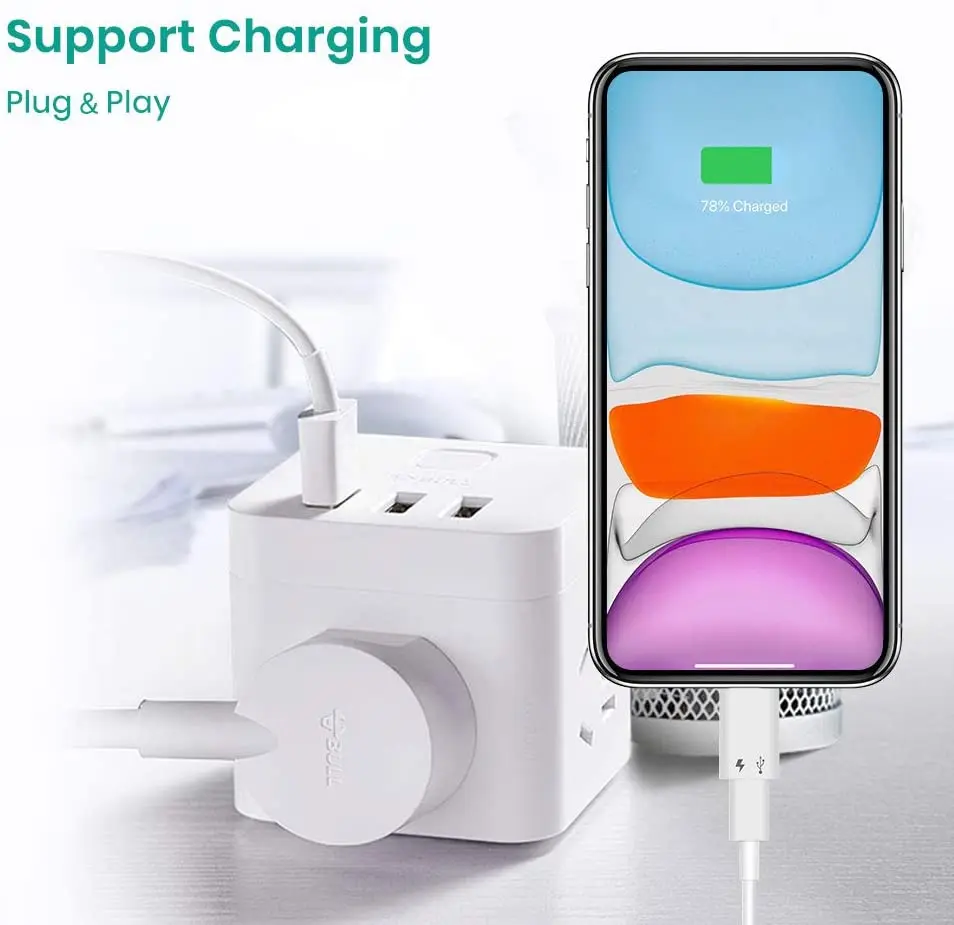 Адаптер для iOS и USB C Type (Female) (Male) адаптер OTG совместимые устройства Поддержка