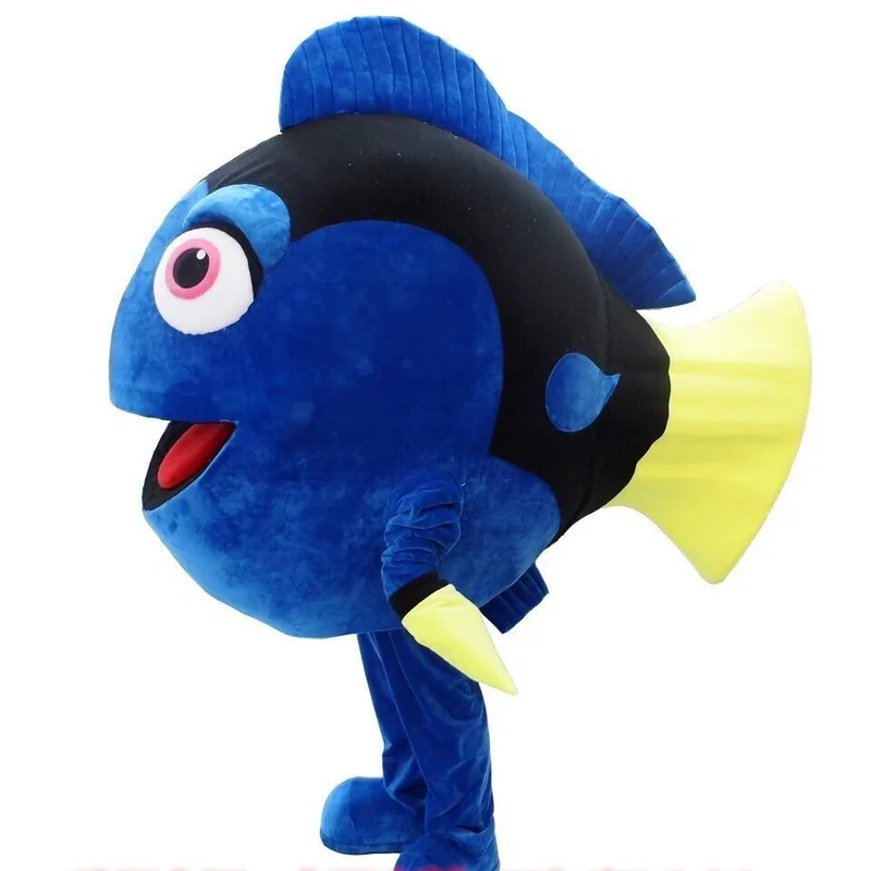 

Рыба мультфильм кукла костюм Океанский парк Хэллоуин Рождество Пасха талисман крупномасштабное событие костюм для акции