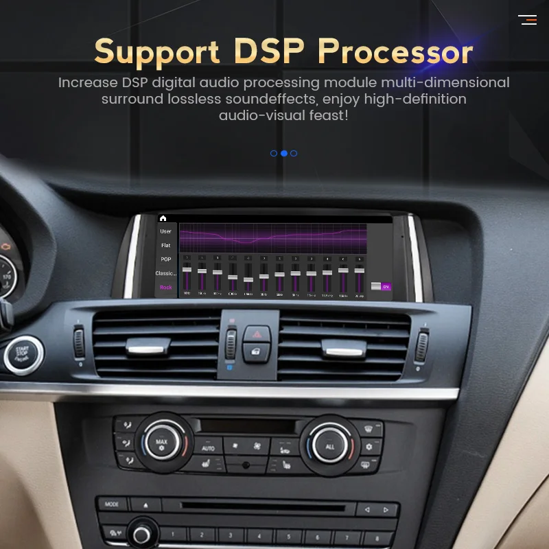 Автомагнитола 8 + 256G DSP Android 11 мультимедийный плеер для BMW X3 F25 X4 F26 GPS-навигация
