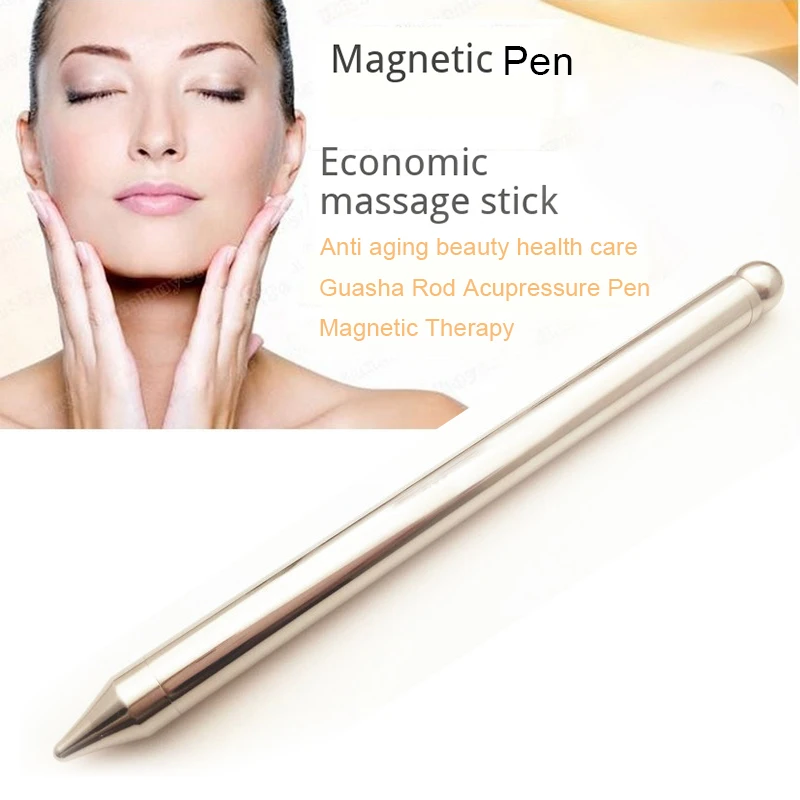 

Массажная палочка для лица Guasha Rod, ручка для акупрессуры, магнитная терапия, стимулирует метаболизм, уход за кожей, снимает болезненность