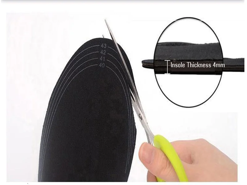 Стельки с подогревом для мужчин и женщин моющиеся удобные зарядкой от Usb|Стельки|