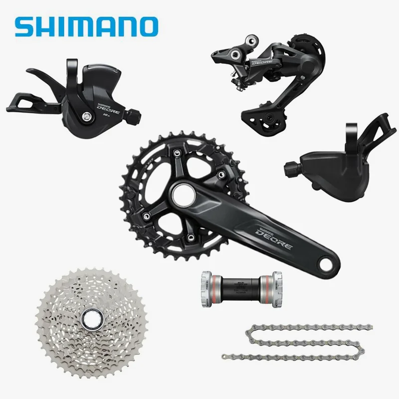 Новинка 2020 набор компонентов SHIMANO DEORE M4100 кассета кривошипной системы 170 мм 36 т-26 т