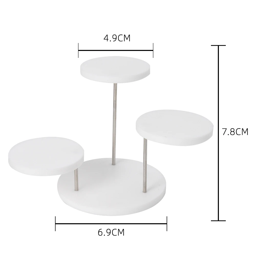 Акриловая круглая подставка для кексов демонстрационная Подставка ювелирных